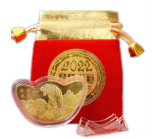 Монета Золотий Тигр для великого багатства та удачі