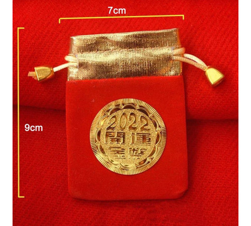 Монета Золотий Тигр для великого багатства та удачі