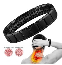 Турмаліновий титановий браслет із титаном для нормалізації тиску