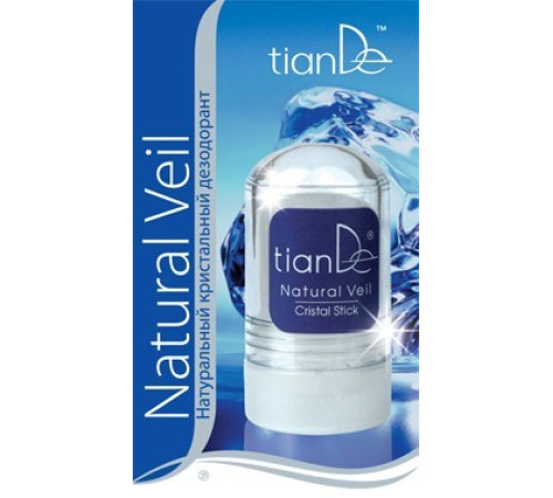 Кришталевий дезодорант Natural Veil, 60 г природний алуніт