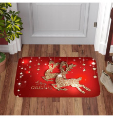 Різдвяний дверний килимок для удачі