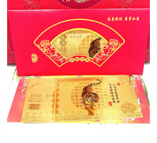 Набір Червоний конверт із купюрою рік Тигра грошовим талісманом вітальня