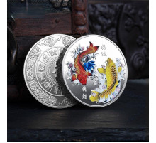 Срібна монета Пара Карпов приносить великий достаток