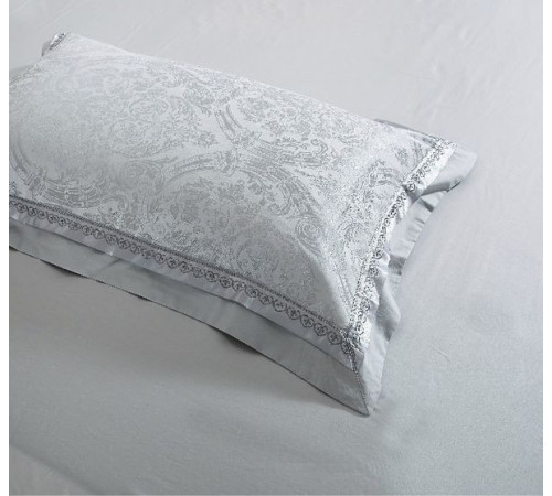 Турмалінова шовкова постільна білизна зі срібною ниткою Вековий Схід