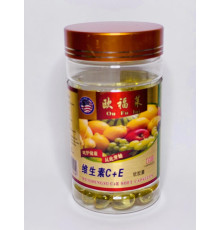 Вітамін С +E Vitamin E+C в капсулах 100 шт