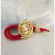 Турмаліновий Браслет для здоров'я Вітряний млин із червоної нитки