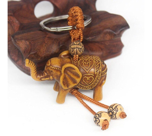 Брелок Слон для удачі, мудрості, сили та багатства