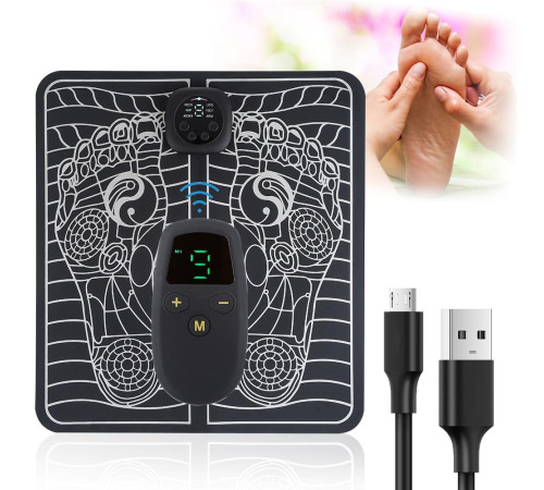 Турмаліновий електричний масажний килимок для ніг