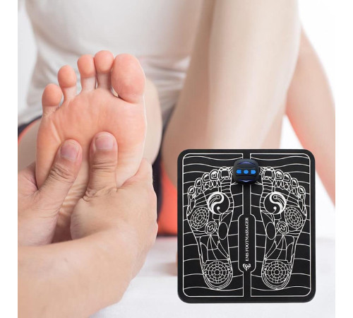 Турмаліновий електричний масажний килимок для ніг