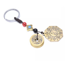Брелок амулет Багуа дуже потужний даоський Оберіг для довголіття, процвітання та гармонійного життя