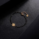 Браслет із позолотою Чотирилиста конюшина з гематитом приносить дуже велику удачу