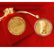 Золота монета Тигр для збереження багатства