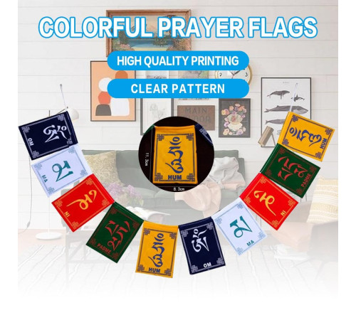 Прапорці Люнг Та для особистої великої удачі