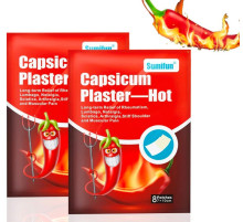 Пластир перцевий у разі симптомів ангіни, гаймориту, синуситу, отиту та бронхіту Вековий Схід