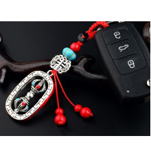 Срібний Брелок Дордже Ваджра захист і підтримка Всесвіту