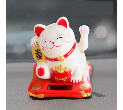 Кіт Багатства Манекі — Неко на сонячній батареї