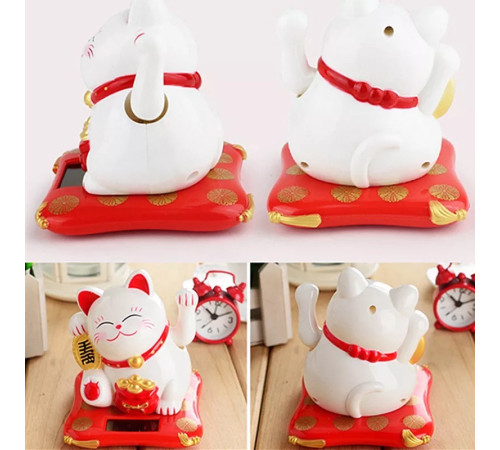 Кіт Багатства Манекі — Неко на сонячній батареї