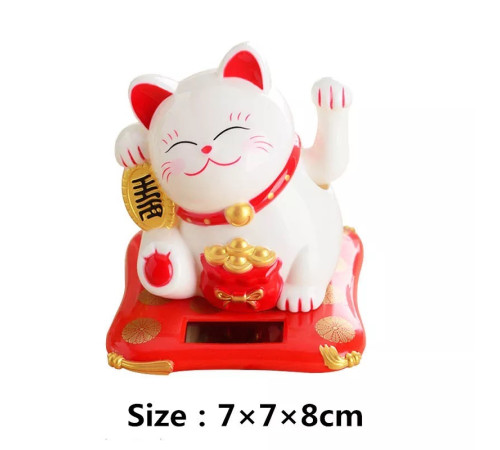 Кіт Багатства Манекі — Неко на сонячній батареї