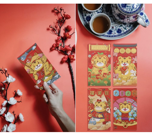 Фен-шуй конверт для грошей 2 шт.