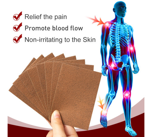 Пластир знеболювальний Тигр чорний тигровий бальзам