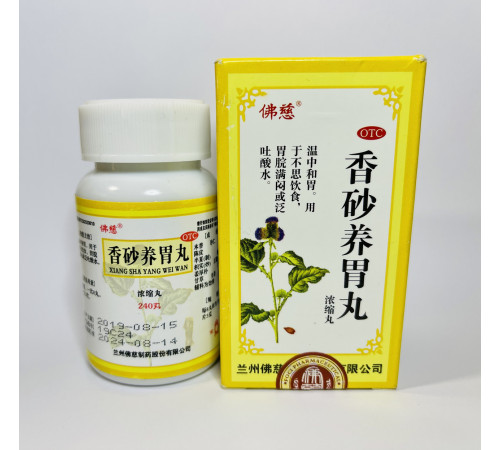 Сян Ша Лю Цзюнь Вань (Xiang Sha Liu Jun Wan) у разі гострих і хронічних недуг шлунково-кишкового тракту