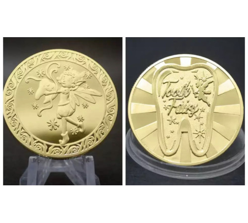 Монета на удачу подарунок для Стоматолога
