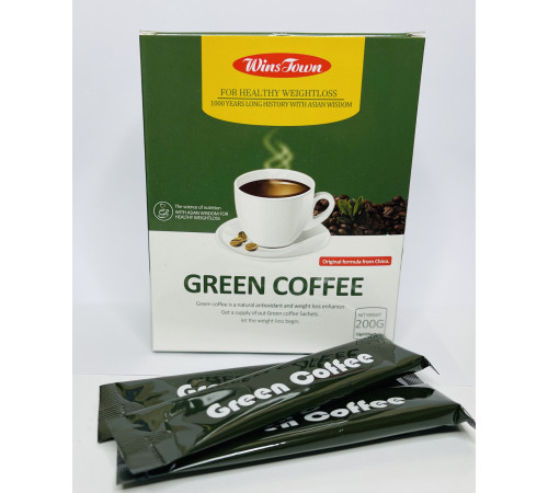 Зелена Кава для зниження ваги Green Coffee 20 шт.