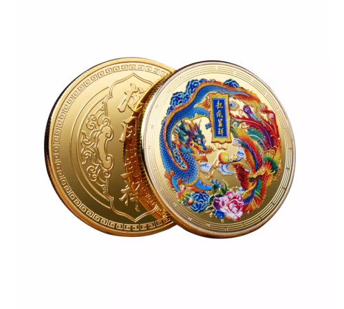 Монета Дракон і Фенікс приносять успіх і процвітання у ваше життя