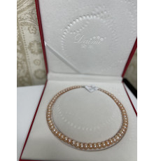 Перлове намисто з персикових золотих перлин для багатства та удачі Малайзія