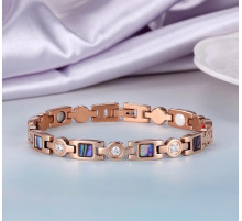 Турмаліновий браслет із магнітами, титаном і германієм Bio Energy 4в1