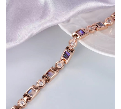 Турмаліновий браслет із магнітами, титаном і германієм Bio Energy 4в1