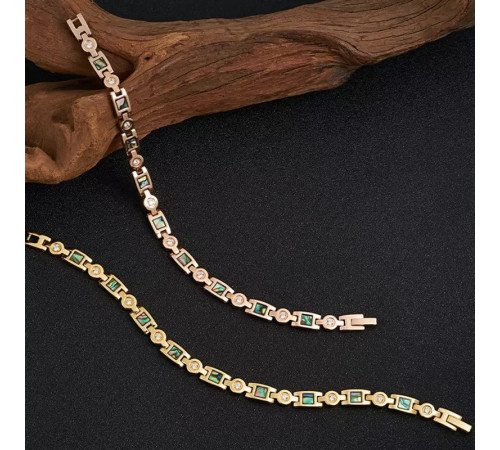 Магнітний титановий турмаліновий жіночий браслет Геліотіс рожеве золото Вековий Схід