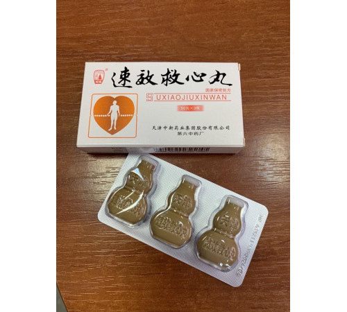Швидка допомога серцю Сусяо цзухань 3х60шт