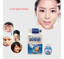 Глазурні краплі під час склоподібного помутніння, атрофія зорового нерва