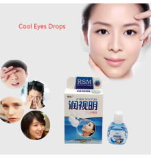 Глазурні краплі під час склоподібного помутніння, атрофія зорового нерва