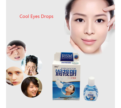 Глазурні краплі під час склоподібного помутніння, атрофія зорового нерва