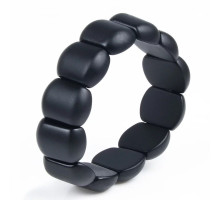 Браслет Б'янішені з чорного нефриту Тибет