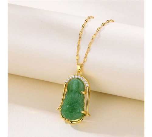 Золота турмалінова підвіска Будда Медицини приносить зцілення і довге життя 24 каратів золота