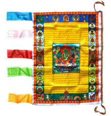 Молітвяний прапор Зелена Тара