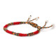 Тибетський захисний браслет червона нитка ручної роботи на достаток, любов і захист