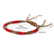 Тибетський захисний браслет червона нитка ручної роботи на достаток, любов і захист