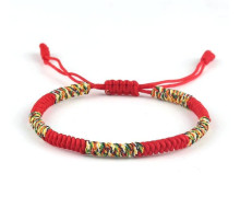 Тибетський Сакральний браслет ручної роботи червона нитка з 5 стихіями на потік грошей, велике удачу та захист