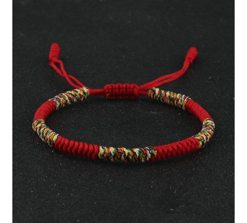 Тибетський Сакральний браслет ручної роботи червона нитка з 5 стихіями на потік грошей, велике удачу та захист