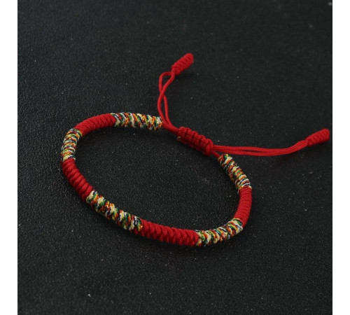 Тибетський Сакральний браслет ручної роботи червона нитка з 5 стихіями на потік грошей, велике удачу та захист