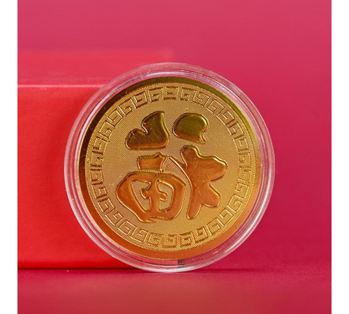 Монета підвіска Кролик Багатства — гарне удача