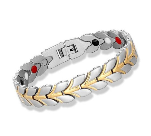 Турмаліновий браслет Колосок із магнітами, германієм інфрачервоний ІЧ 4В1