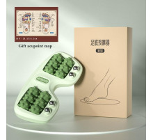 Роликовий турмаліновий масажер із магнітами для ніг Рефлексологія Акупунктурна Йога для ніг