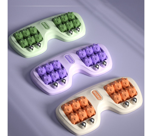 Роликовий турмаліновий масажер із магнітами для ніг Рефлексологія Акупунктурна Йога для ніг