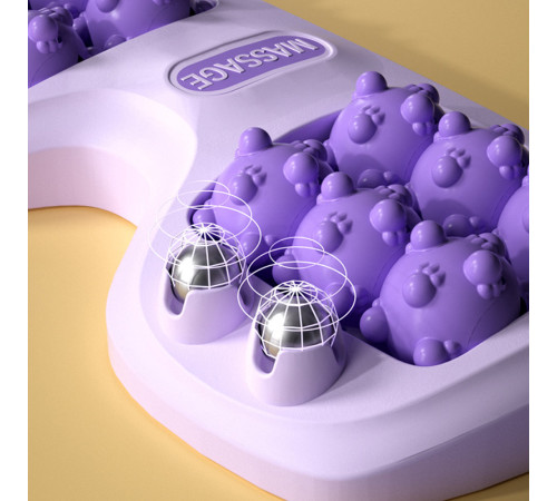 Роликовий турмаліновий масажер із магнітами для ніг Рефлексологія Акупунктурна Йога для ніг