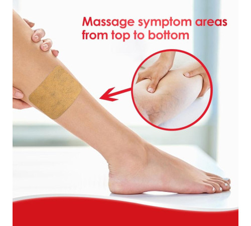 Пластир від варикозного розширення вен із турмаліном Гонконг 6 шт.